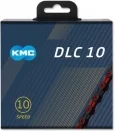 Řetěz KMC DLC 10 červeno/černý