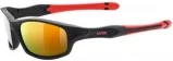 brýle UVEX Sportstyle 507 černo-červené