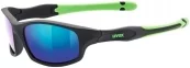brýle UVEX Sportstyle 507 černo-zelené