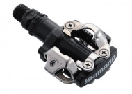 pedály SHIMANO SPD PD-M520L černé s kufry SM-SH51 v krabičce